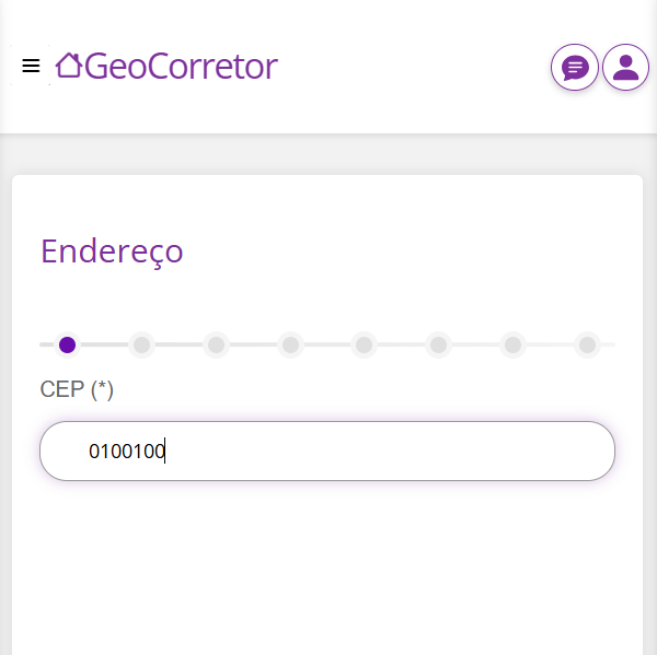 Ícone de login
