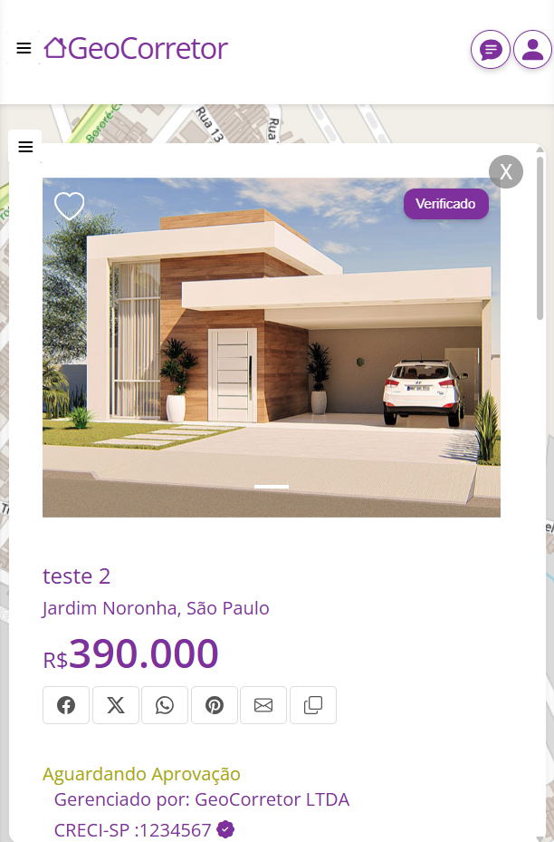 Ícone de login