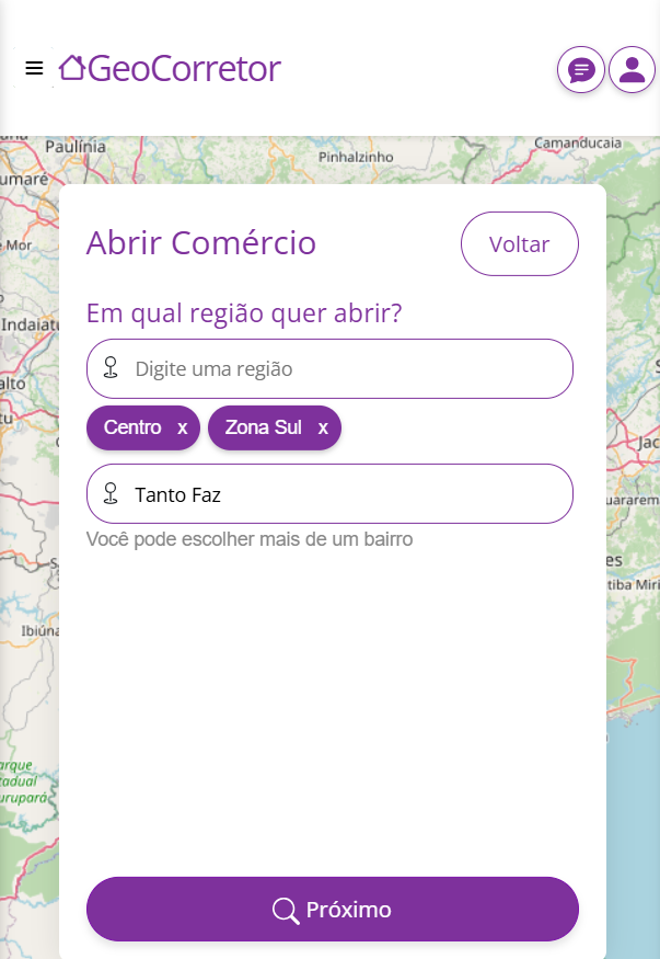 Ícone de login