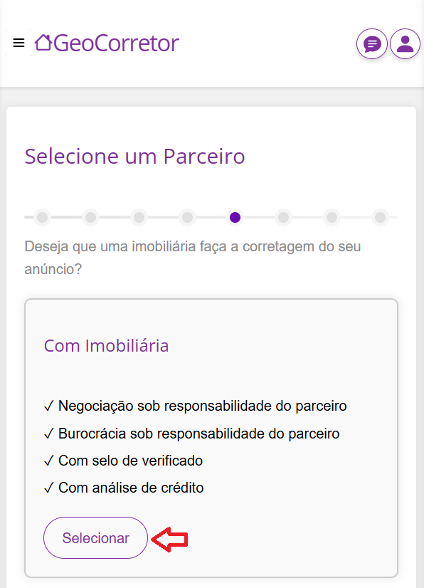Ícone de login