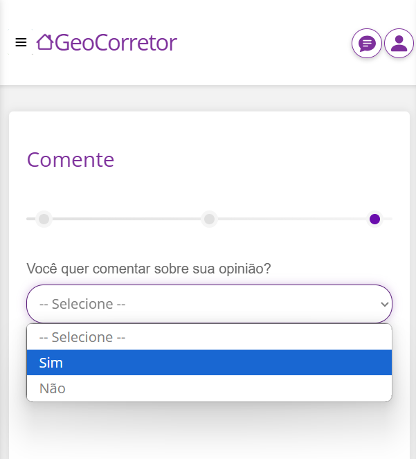 Ícone de login
