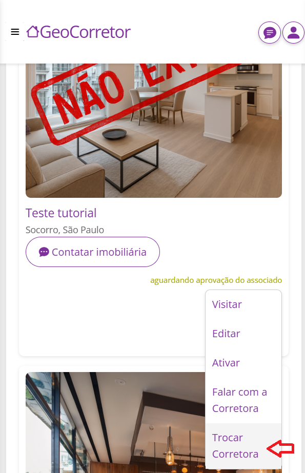 Ícone de login